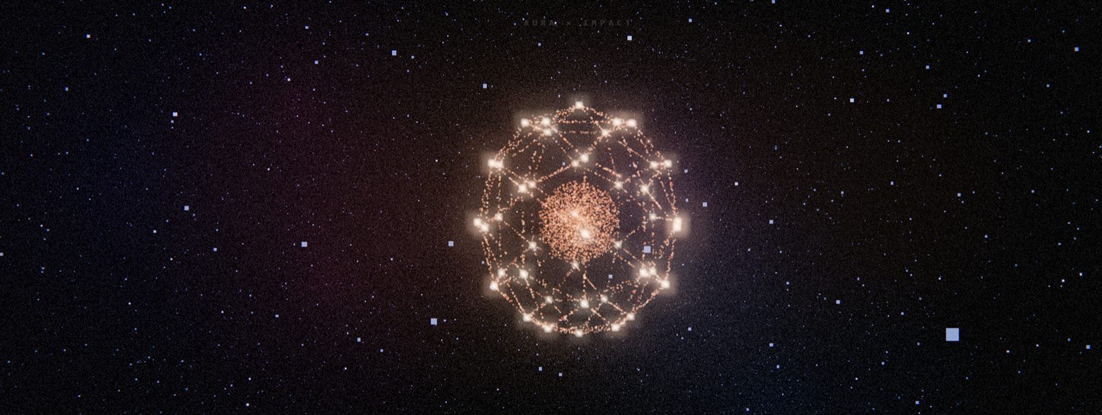 Una estrella de partículas